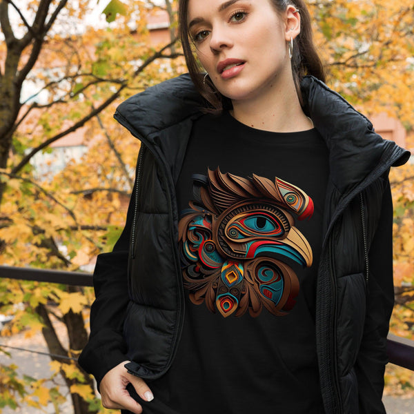 Totem Haida-Tlingit Unisex Long Sleeve